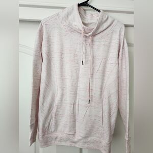 Zella Pink Cowl Neck Sweatshirt
